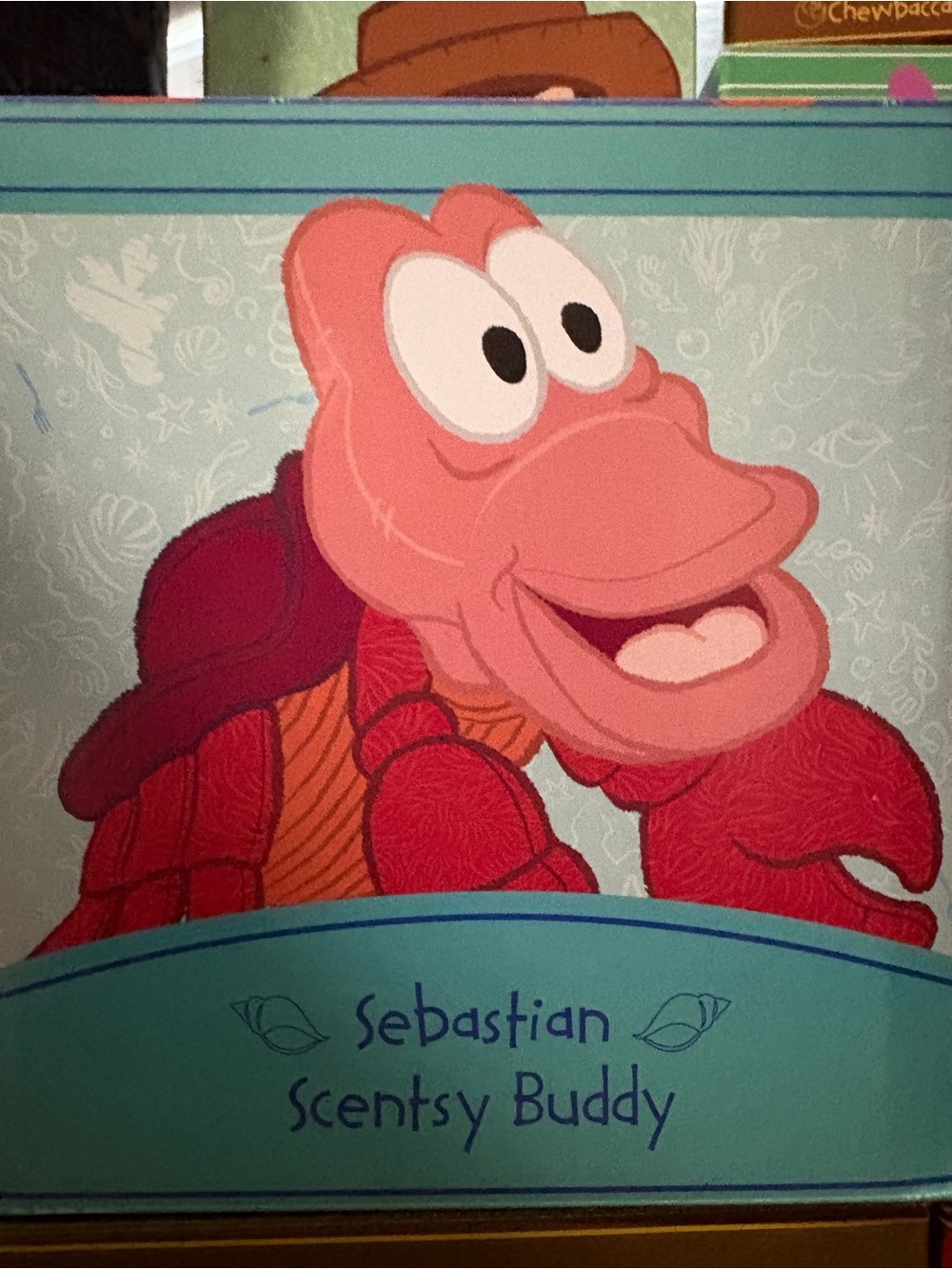 Scentsy Sebastian Buddy Plush in Pink and Red